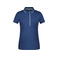 Polo cuello con rayas mujer JN727. Color navy/white.
