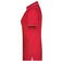 Polo cuello con rayas mujer JN727. Color red/white.