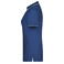 Polo cuello con rayas mujer JN727. Color navy/white.