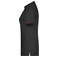 Polo cuello con rayas mujer JN727. Color black/red.