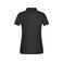 Polo cuello con rayas mujer JN727. Color black/red.