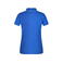 Polo cuello con rayas mujer JN727. Color royal/white.
