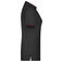 Polo cuello con rayas mujer JN727. Color black/red.