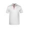 Polo hombre JN728. Color white/red.