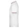 Polo hombre JN728. Color white/red.
