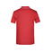 Polo hombre JN728. Color red/white.