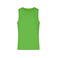Camiseta deportiva sin mangas hombre JN738. Color lime/green.