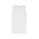 Camiseta deportiva sin mangas hombre JN738. Color white.