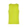 Camiseta deportiva sin mangas hombre JN738. Color acid/yellow.