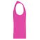 Camiseta deportiva sin mangas hombre JN738. Color pink.