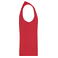 Camiseta deportiva sin mangas hombre JN738. Color red.