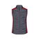 Chaleco híbrido mujer JN739. Color red/melange/anthracite/melange.