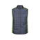 Chaleco acolchado híbrido hombre JN740. Color kiwi/melange/anthracite/melang.