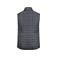 Chaleco acolchado híbrido hombre JN740. Color grey/melange/anthracite/melang.