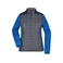 Chaqueta híbrida mujer JN741. Color royal/melange/anthracite/melan.