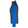 Chaqueta híbrida mujer JN741. Color royal/melange/anthracite/melan.