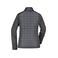 Chaqueta híbrida mujer JN741. Color grey/melange/anthracite/melang.