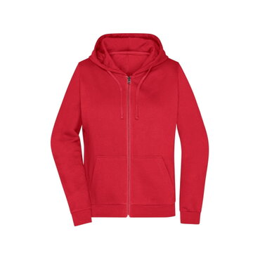 Sudadera con capucha y cremallera mujer JN755