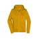Sudadera con capucha y cremallera mujer JN755. Color gold/yellow.