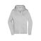 Sudadera con capucha y cremallera mujer JN755. Color grey/heather.