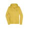 Sudadera con capucha y cremallera mujer JN755. Color yellow.