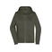 Sudadera con capucha y cremallera mujer JN755. Color dark/grey.