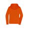 Sudadera con capucha y cremallera mujer JN755. Color orange.