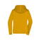 Sudadera con capucha y cremallera mujer JN755. Color gold/yellow.