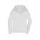 Sudadera con capucha y cremallera mujer JN755. Color white.