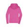 Sudadera con capucha y cremallera mujer JN755. Color pink.
