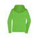 Sudadera con capucha y cremallera mujer JN755. Color lime/green.