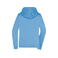 Sudadera con capucha y cremallera mujer JN755. Color sky/blue.
