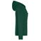 Sudadera con capucha y cremallera mujer JN755. Color dark/green.