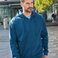 Sudadera con capucha y cremallera hombre JN756. .