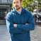 Sudadera con capucha y cremallera hombre JN756. .