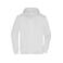 Sudadera con capucha y cremallera hombre JN756. Color white.