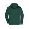 Sudadera con capucha y cremallera hombre JN756. Color dark/green.