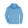 Sudadera con capucha y cremallera hombre JN756. Color sky/blue.