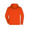 Sudadera con capucha y cremallera hombre JN756. Color orange.