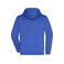 Sudadera con capucha y cremallera hombre JN756. Color royal.