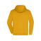 Sudadera con capucha y cremallera hombre JN756. Color gold/yellow.