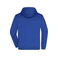 Sudadera con capucha y cremallera hombre JN756. Color dark royal.