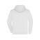 Sudadera con capucha y cremallera hombre JN756. Color white.
