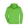 Sudadera con capucha y cremallera hombre JN756. Color lime/green.