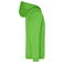 Sudadera con capucha y cremallera hombre JN756. Color lime/green.