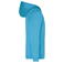 Sudadera con capucha y cremallera hombre JN756. Color turquoise.