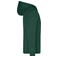 Sudadera con capucha y cremallera hombre JN756. Color dark/green.