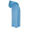 Sudadera con capucha y cremallera hombre JN756. Color sky/blue.