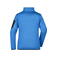 Chaqueta polar mujer JN761. Color royal melange/red.