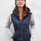 Chaqueta híbrida con capucha mujer JN771. .